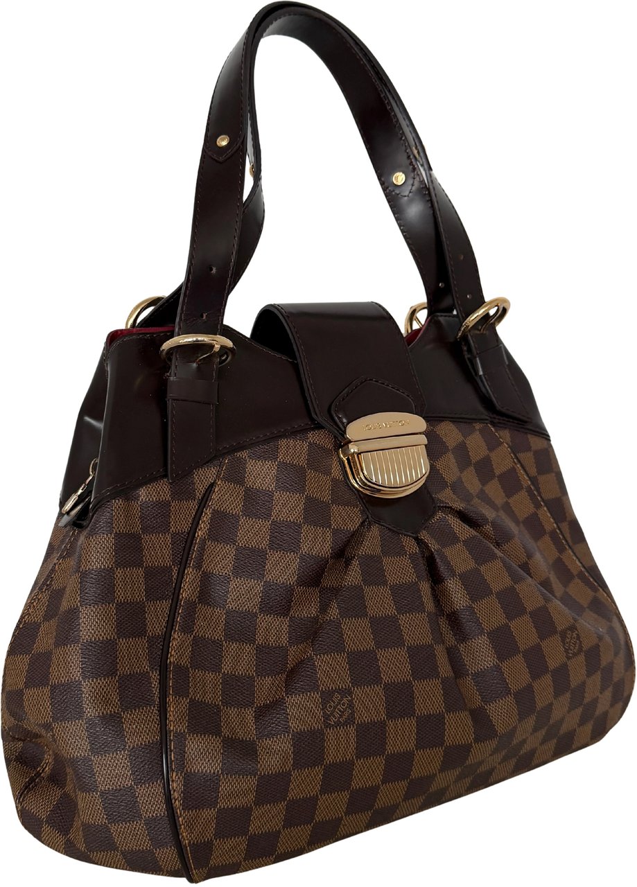 Louis Vuitton Sistina GM Damier Ebene / very good Bruin