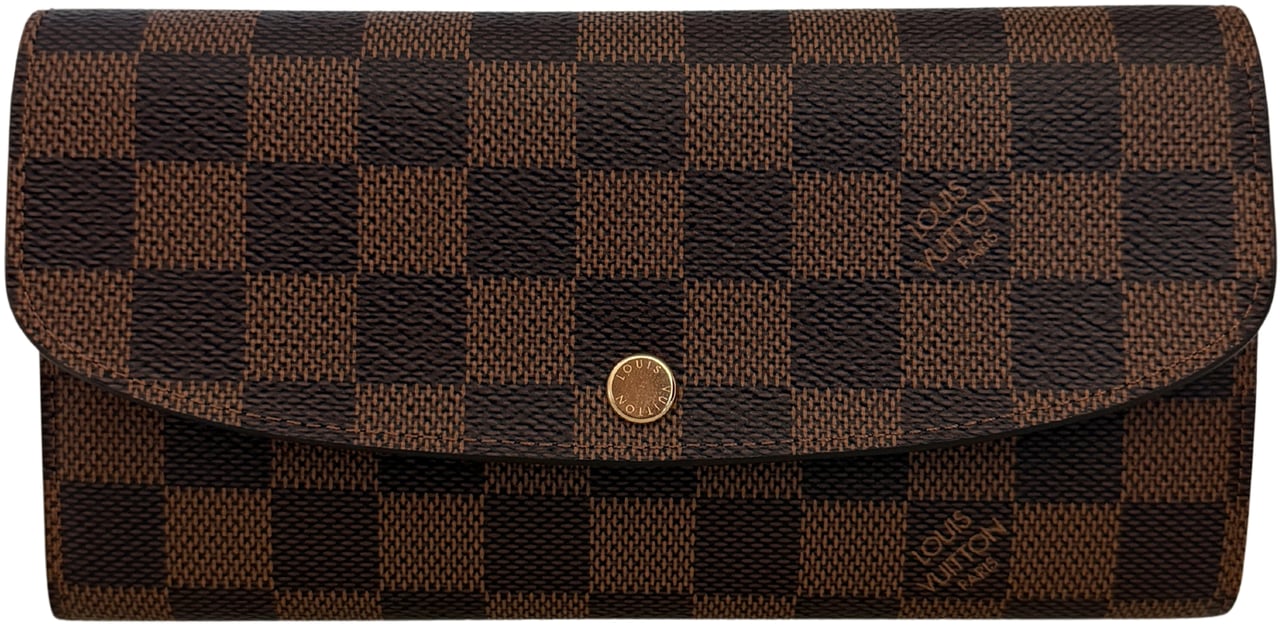 Louis Vuitton Emilie Wallet Monogram Canvas Bruin