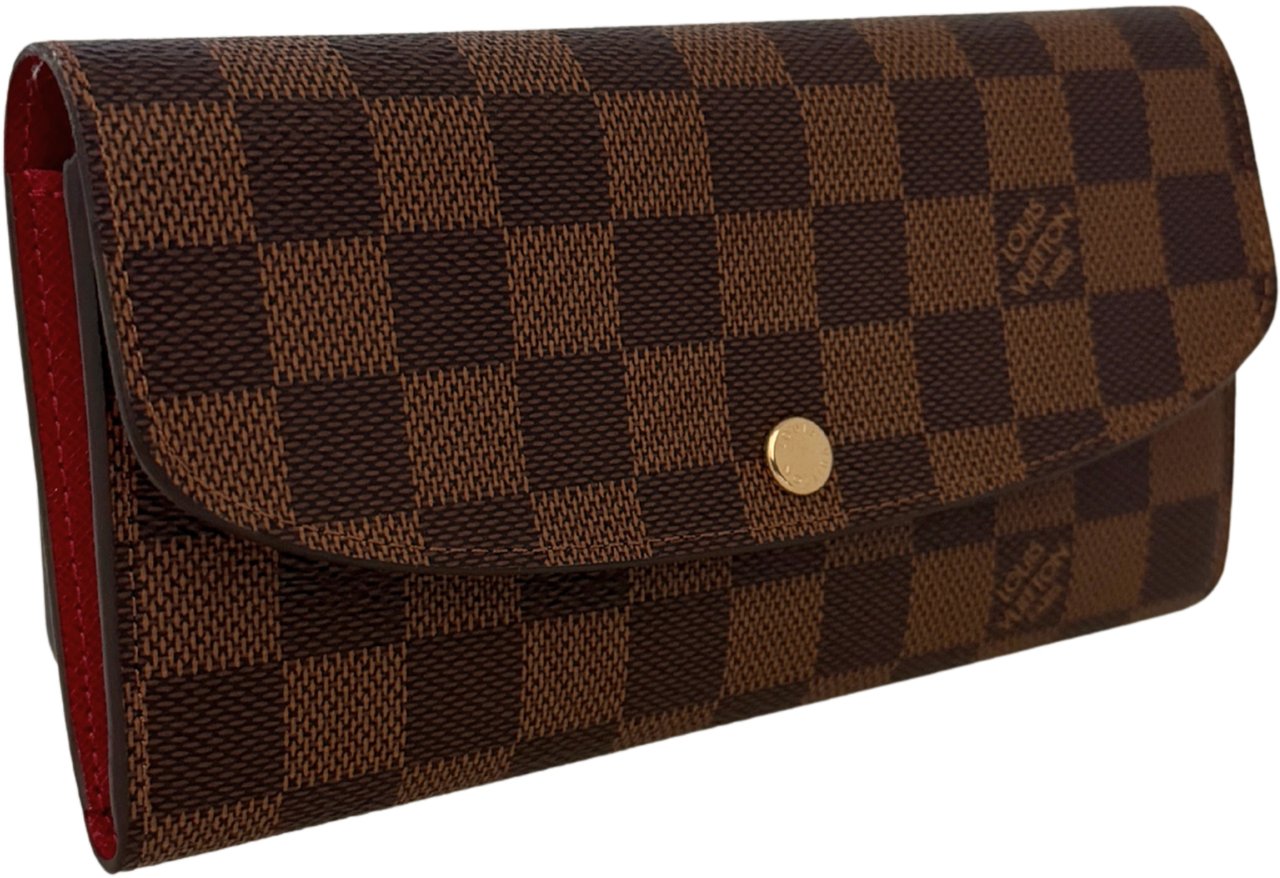 Louis Vuitton Emilie Wallet Monogram Canvas Bruin