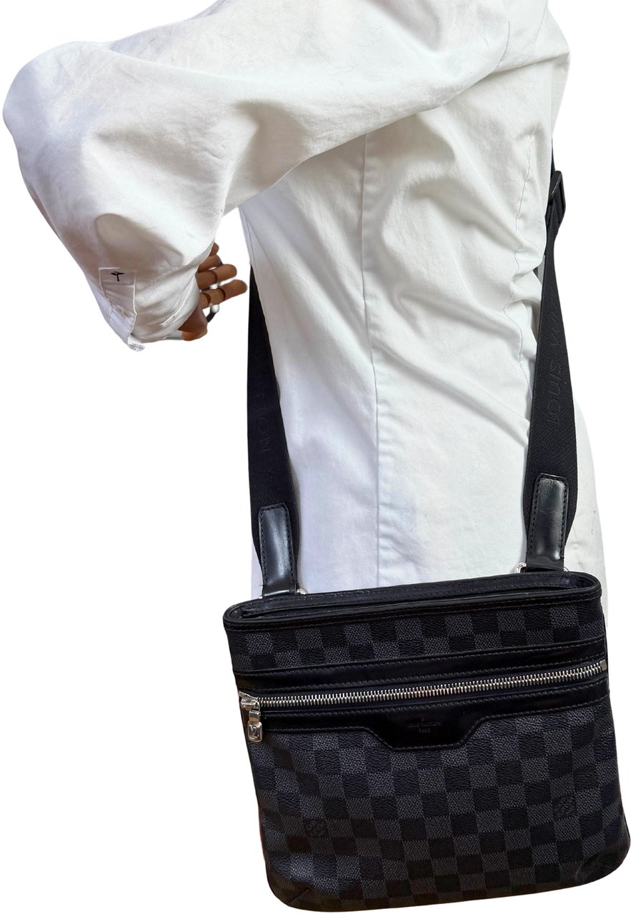 Louis Vuitton Louis Vuitton Thomas Damier Graphite Canvas Messenger Bag / gut Grijs