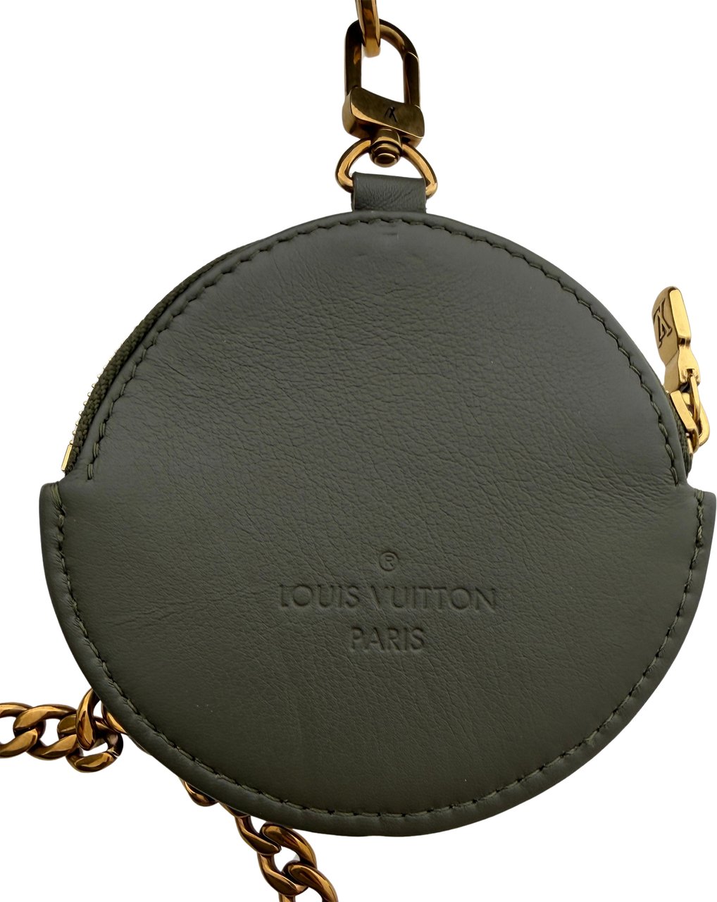 Louis Vuitton New Wave Multi Pochette Leather khaki Groen