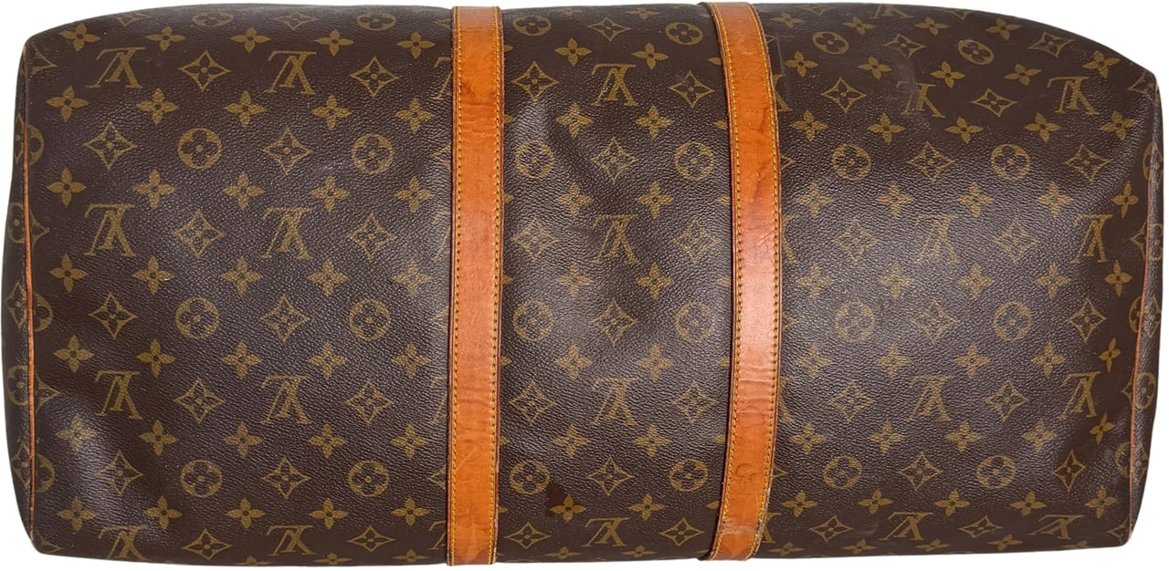 Louis Vuitton Louis Vuitton Keepall 55 Monogram Canvas 1991 / akzeptabel Bruin