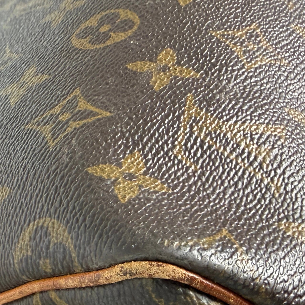 Louis Vuitton Louis Vuitton Keepall 55 Monogram Canvas 1991 / akzeptabel Bruin