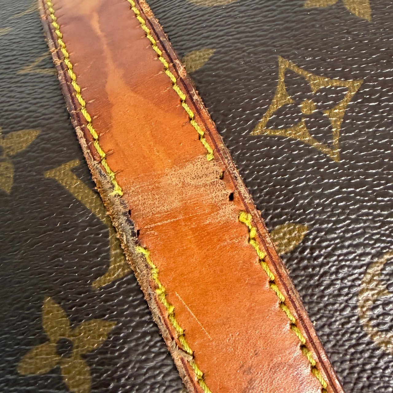 Louis Vuitton Louis Vuitton Keepall 55 Monogram Canvas 1991 / akzeptabel Bruin