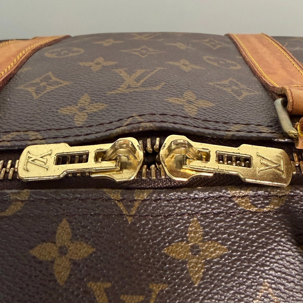 Louis Vuitton Louis Vuitton Keepall 55 Monogram Canvas 1991 / akzeptabel Bruin