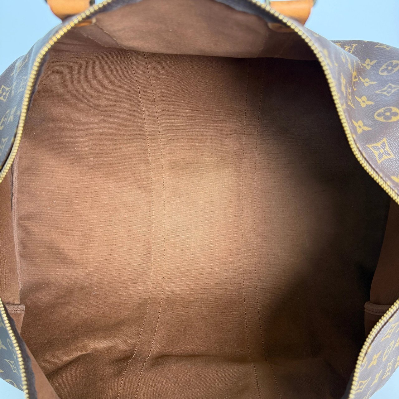 Louis Vuitton Louis Vuitton Keepall 55 Monogram Canvas 1991 / akzeptabel Bruin