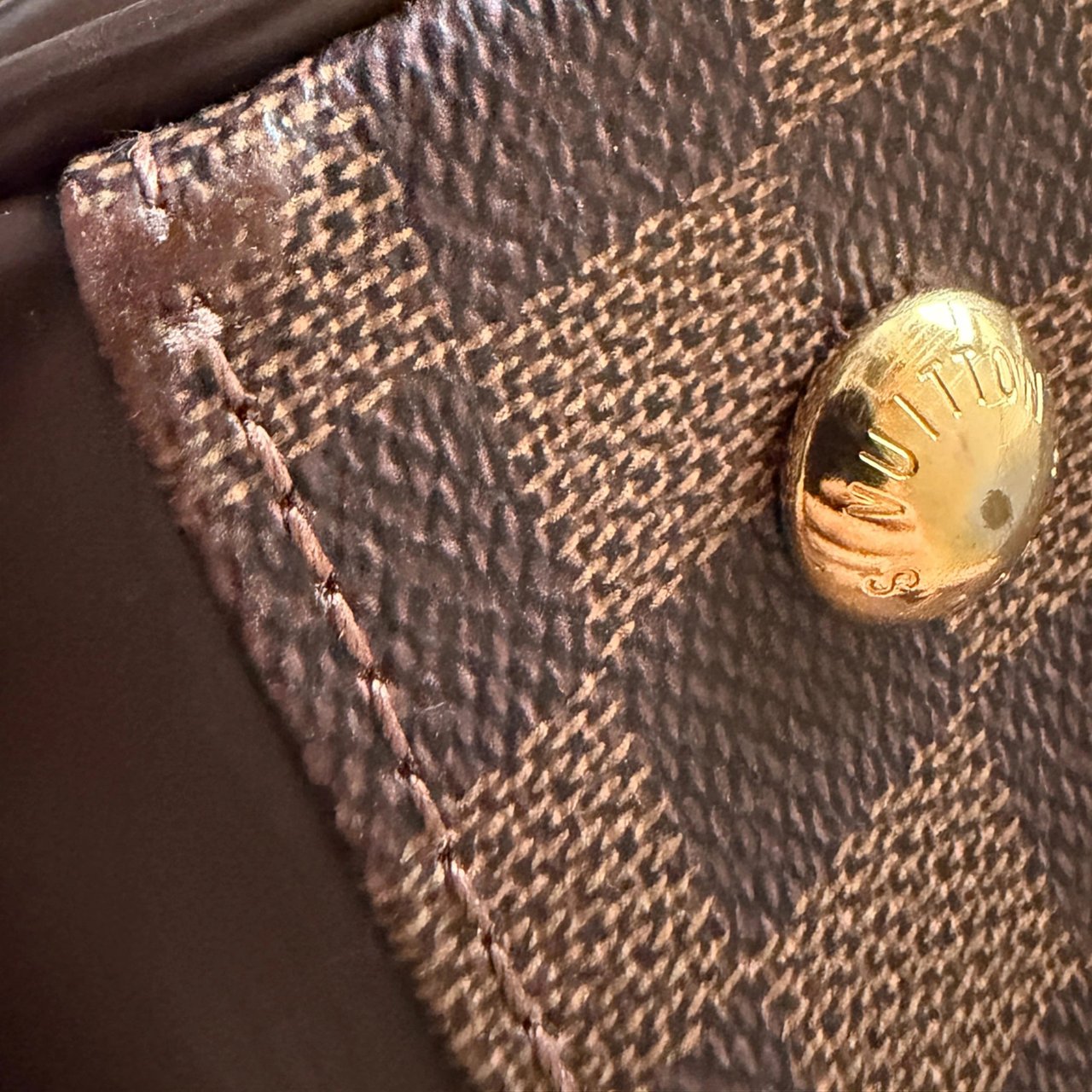 Louis Vuitton Louis Vuitton Berkeley Damier Ebene Handbag / good Divers