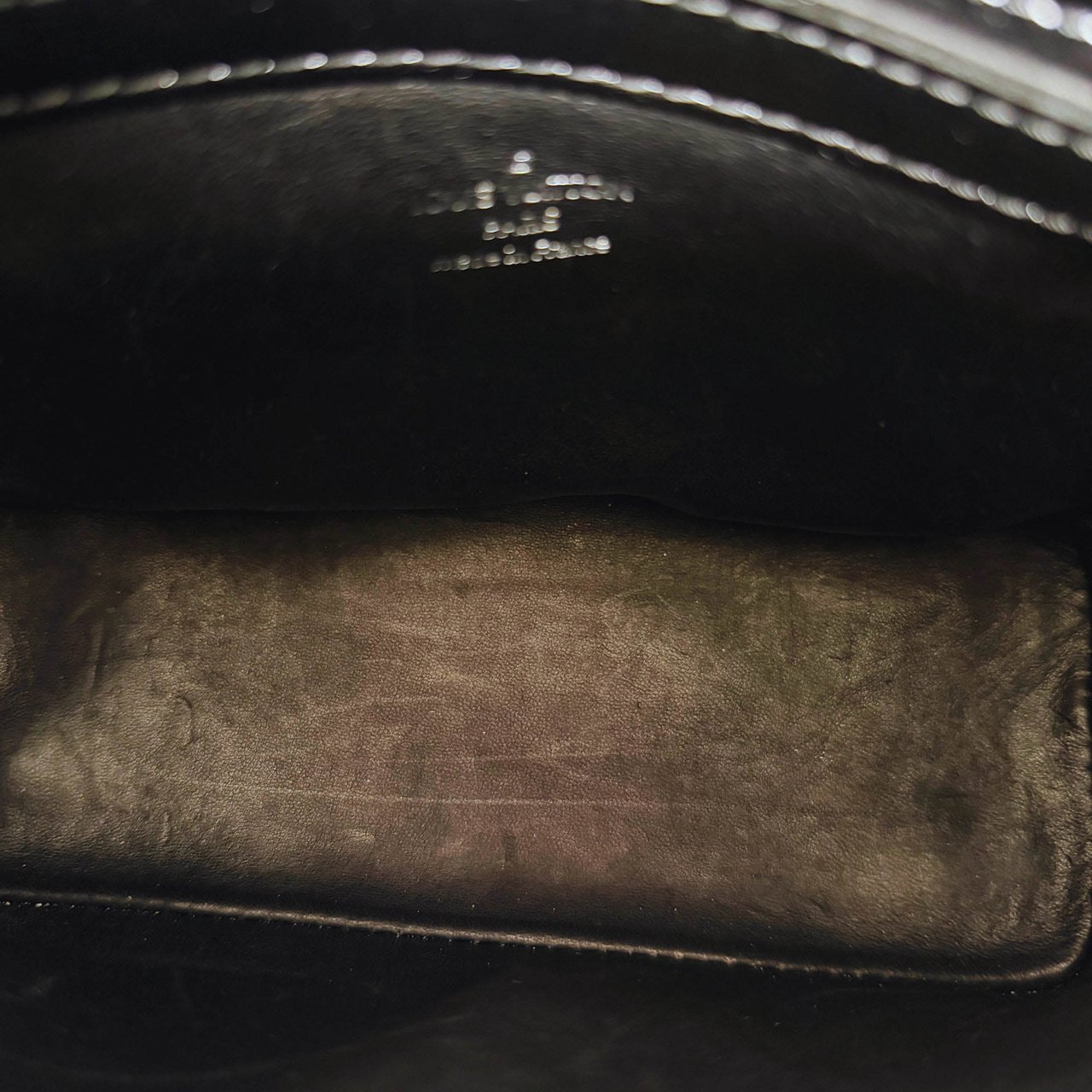 Louis Vuitton Lockit BB Bag Limited Edition 2012 Patent Leather Black / very good Zwart