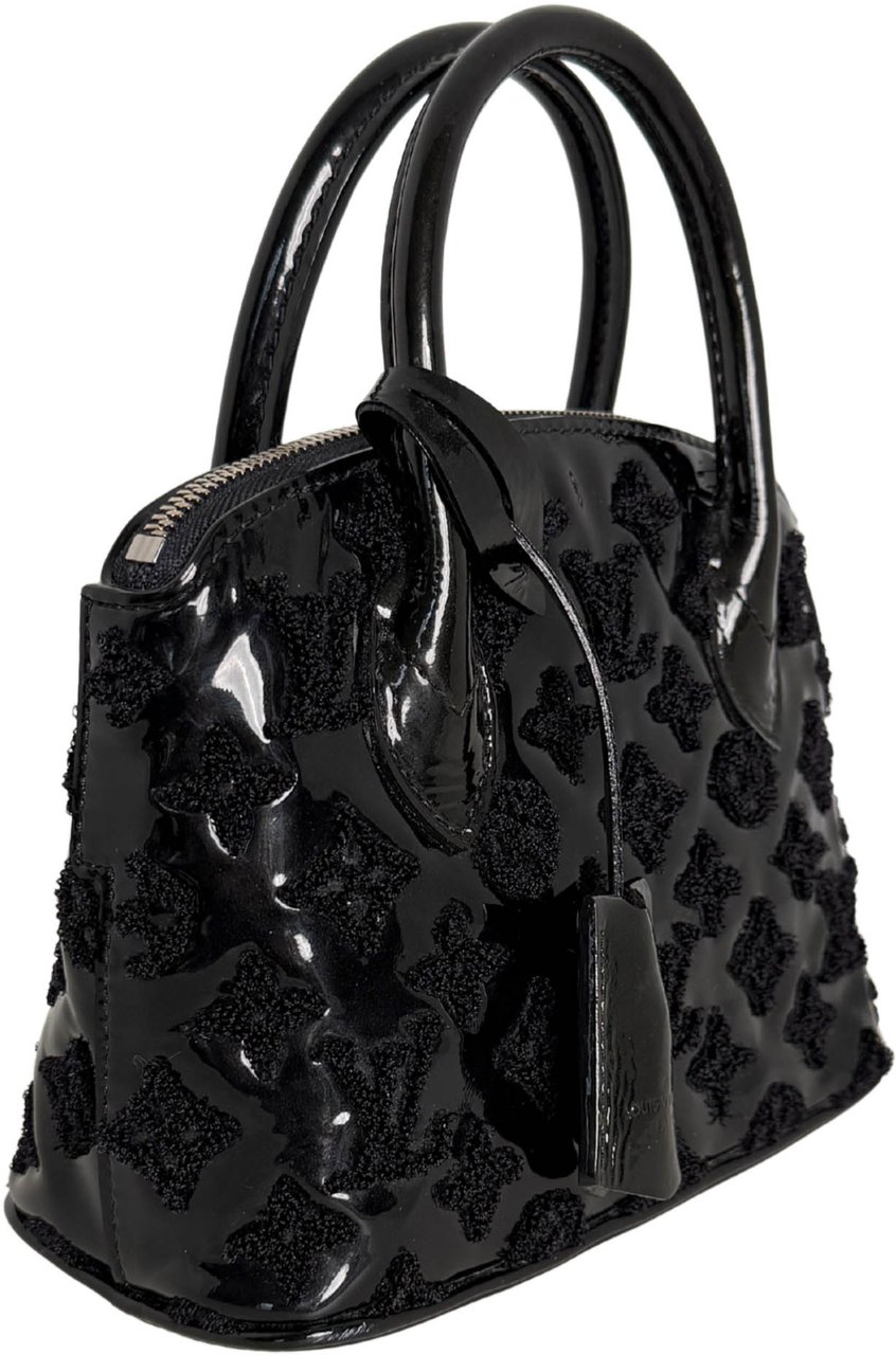 Louis Vuitton Lockit BB Bag Limited Edition 2012 Patent Leather Black / very good Zwart