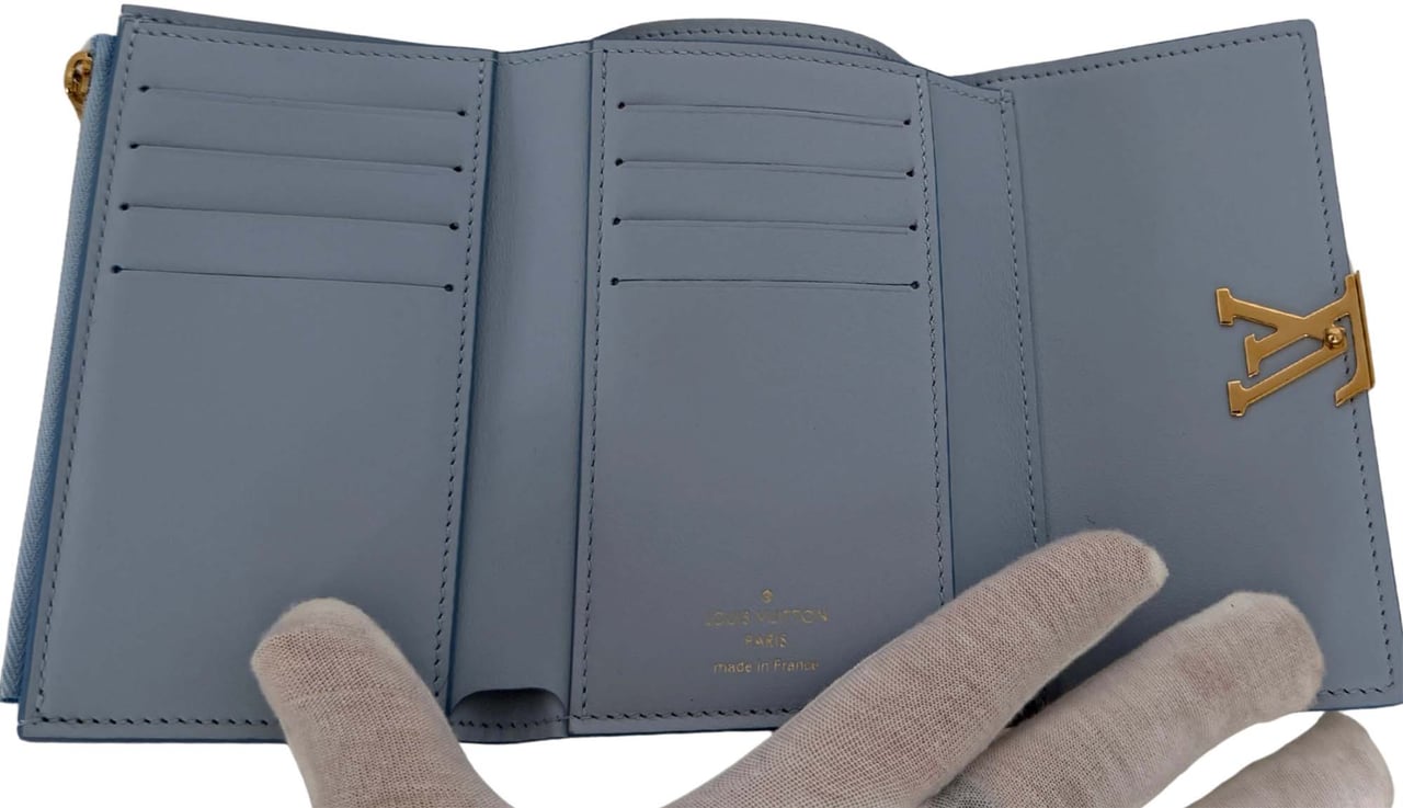 Louis Vuitton Louis Vuitton Capucines Compact Wallet lilac Stardust Full Set / near mint condition Paars