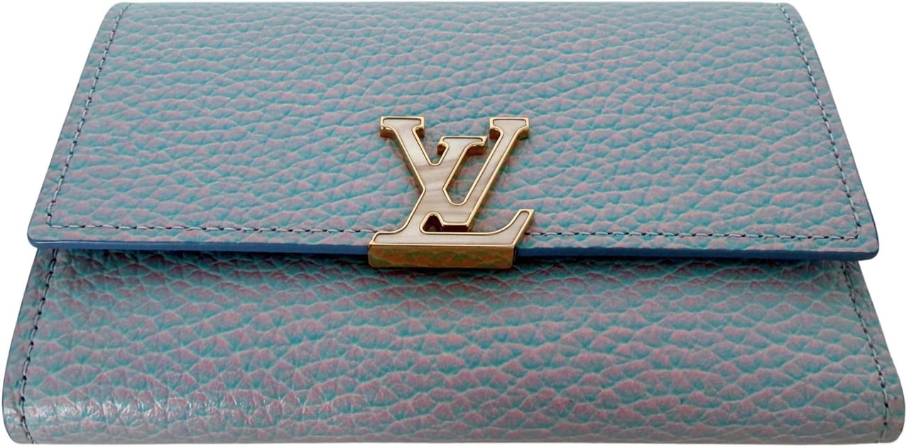 Louis Vuitton Louis Vuitton Capucines Compact Wallet lilac Stardust Full Set / near mint condition Paars