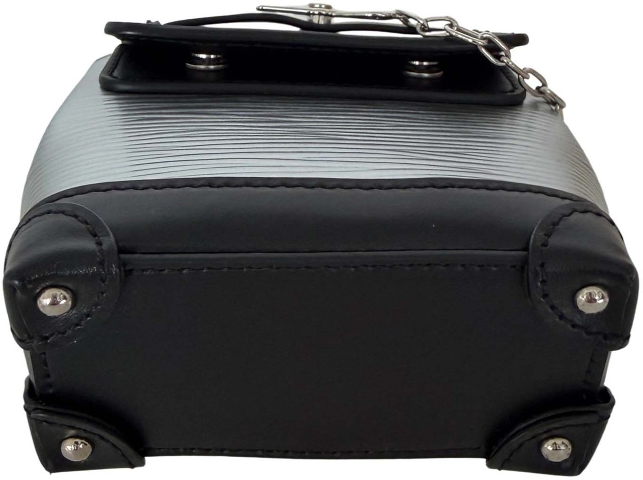 Louis Vuitton Epi Micro Steamer silver black Divers
