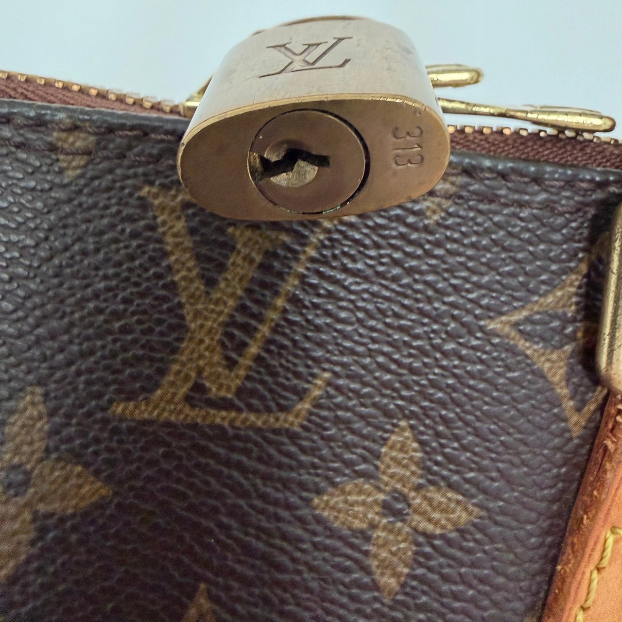 Louis Vuitton Louis Vuitton Alma PM Monogram Canvas / gut Bruin