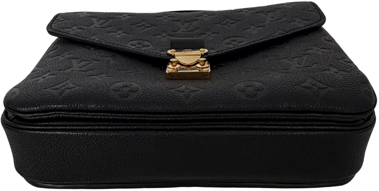 Louis Vuitton Louis Vuitton Pochette Métis Empreinte Leder M41487 Schwarz / sehr gut Zwart