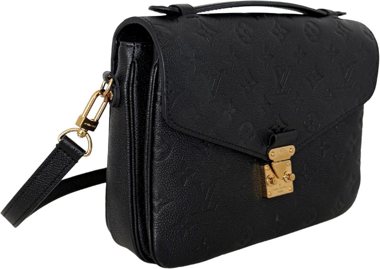 Louis Vuitton Louis Vuitton Pochette Métis Empreinte Leder M41487 Schwarz / sehr gut Zwart