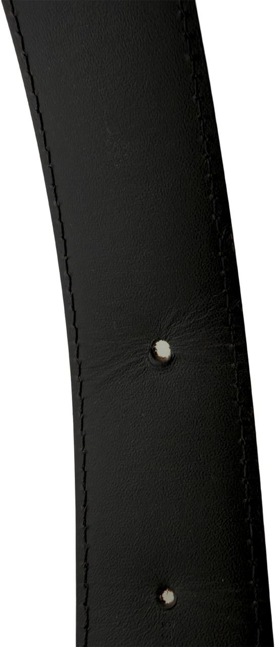 Louis Vuitton Damier Ebene LV Initiales Belt 85cm / very good Bruin