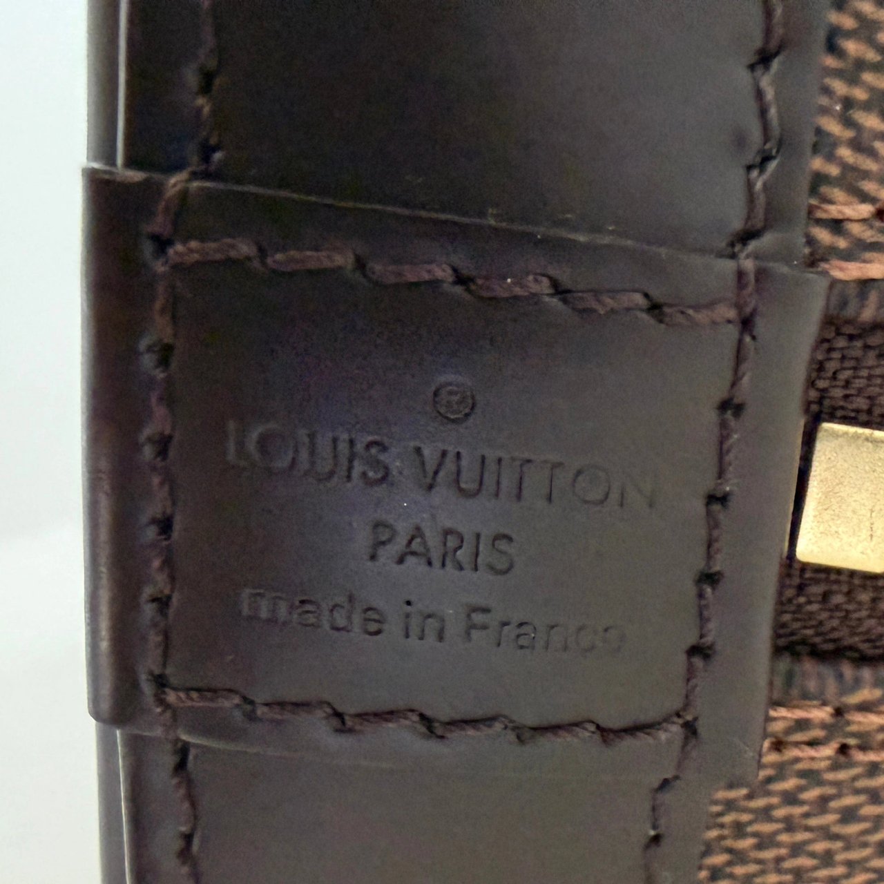 Louis Vuitton Louis Vuitton Alma BB Ebene Canvas N40606 Braun Fullset / neuwertig Bruin