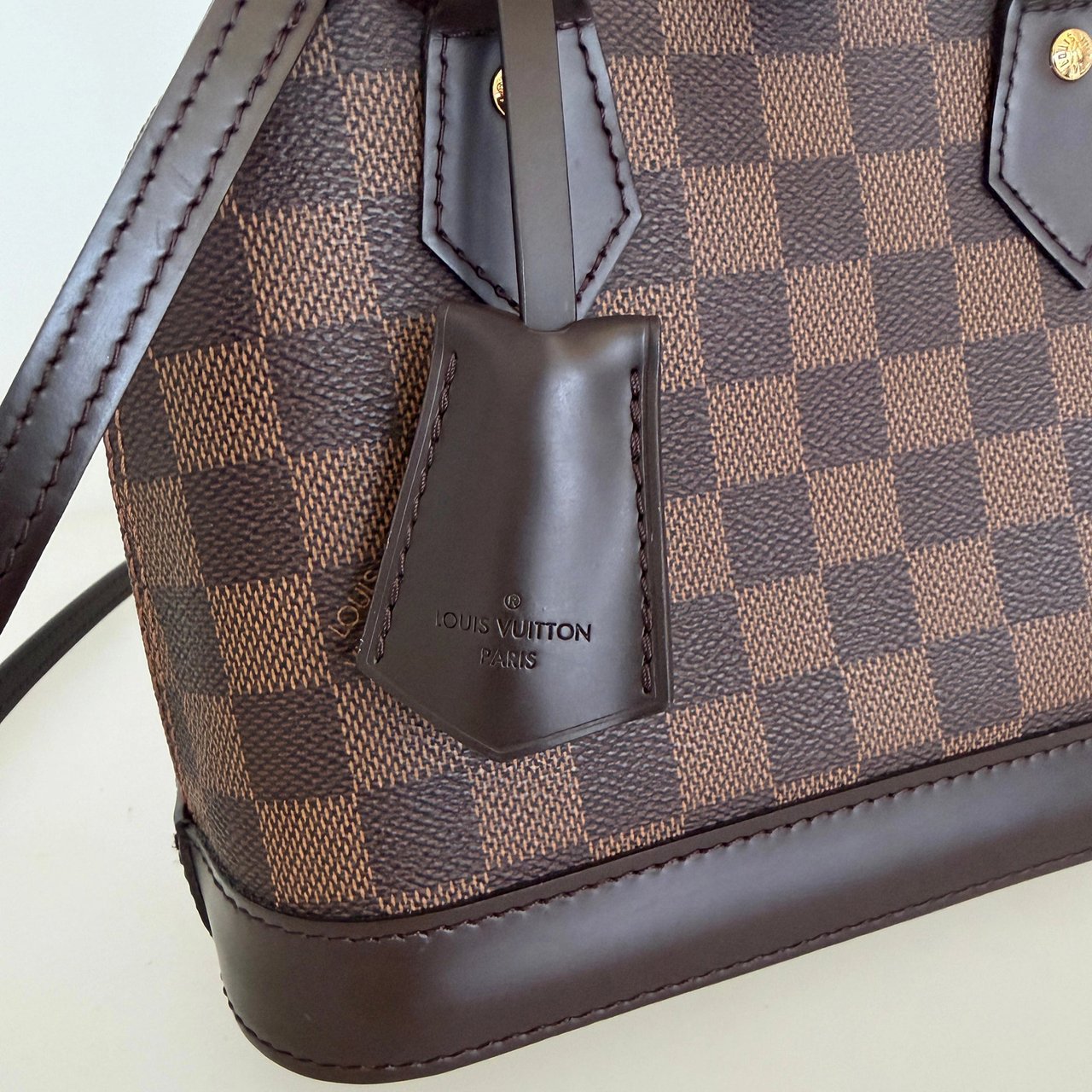 Louis Vuitton Louis Vuitton Alma BB Ebene Canvas N40606 Braun Fullset / neuwertig Bruin