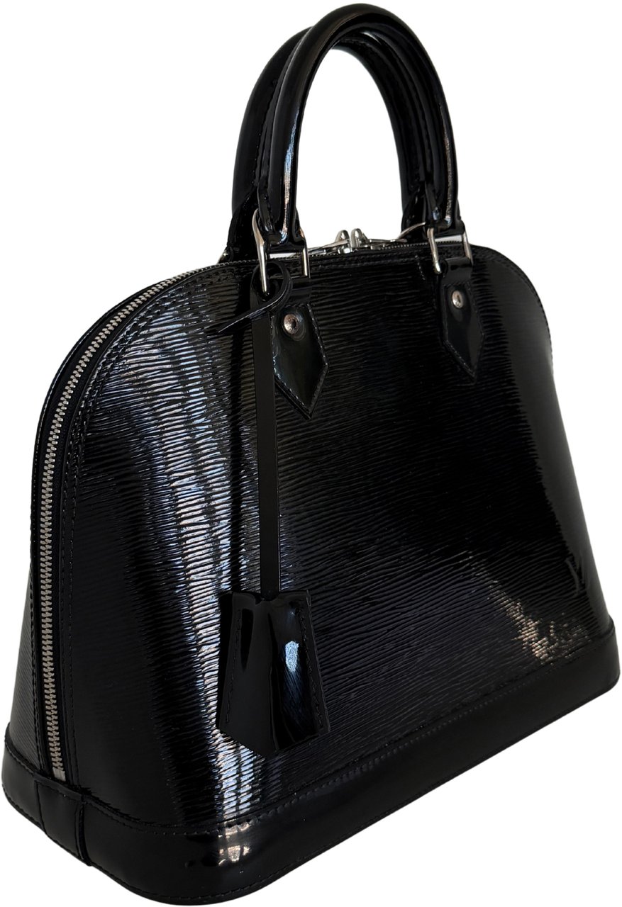 Louis Vuitton Louis Vuitton Alma PM Epi Electric Alma Black / Very Good Zwart
