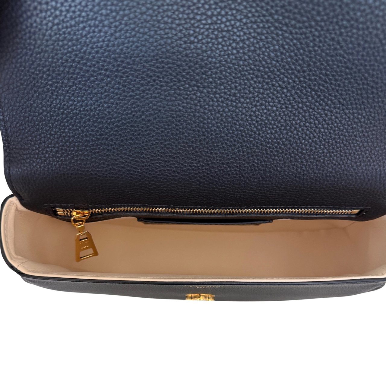 Louis Vuitton Pont 9 Soft MM Leather Black M58967 Full Set Zwart