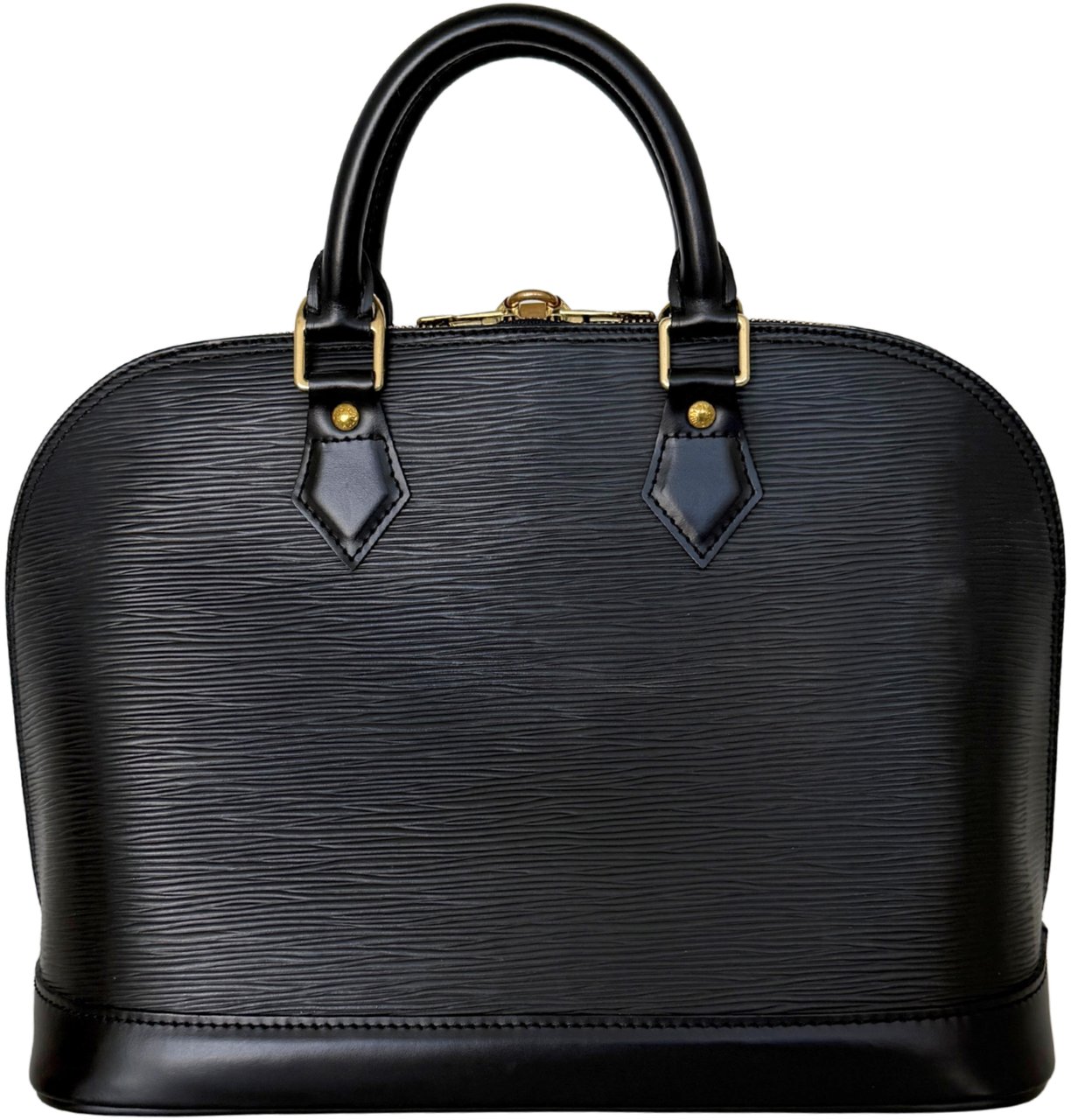Louis Vuitton Louis Vuitton Alma PM Epi Leather Black Vintage Zwart
