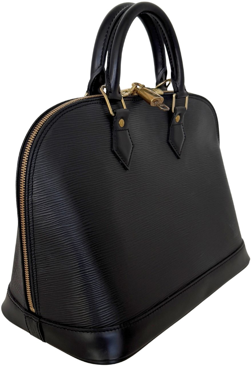 Louis Vuitton Louis Vuitton Alma PM Epi Leather Black Vintage Zwart