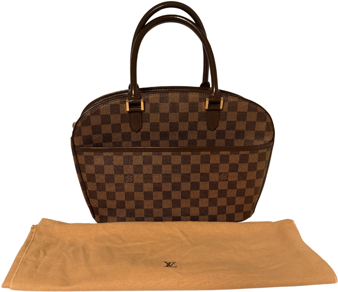 Louis Vuitton Sarria Damier Ebene Bruin