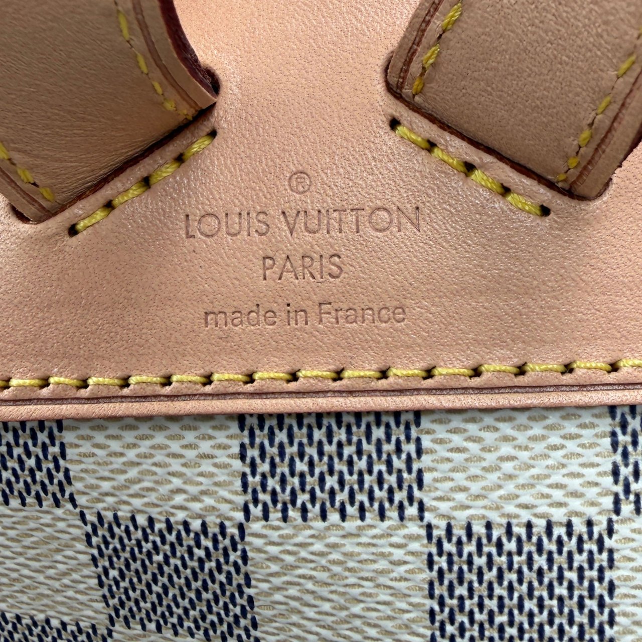 Louis Vuitton Louis Vuitton Sperone Backpack Damier Azur N41578 Beige