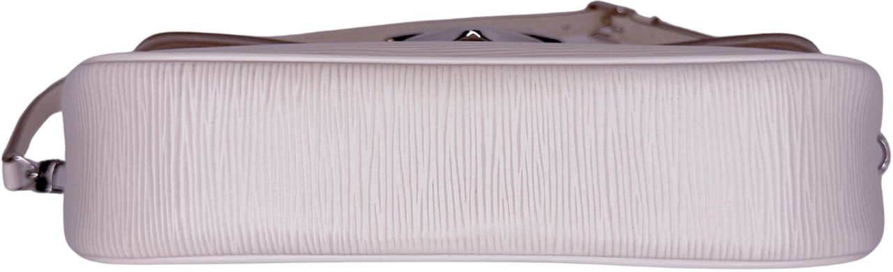 Louis Vuitton Montaigne Clutch Epi Leather cream Wit