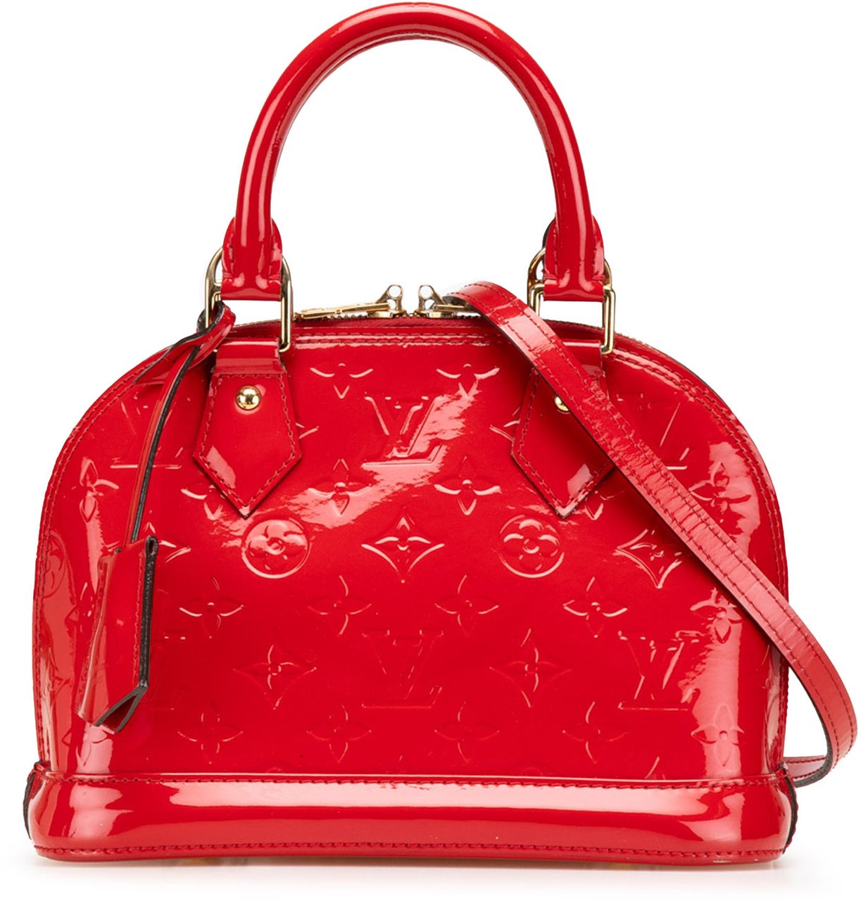Louis Vuitton Monogram Vernis Alma BB Rood