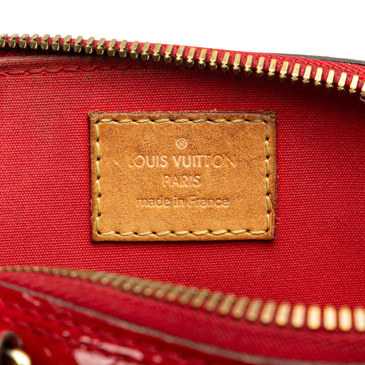 Louis Vuitton Monogram Vernis Alma BB Rood