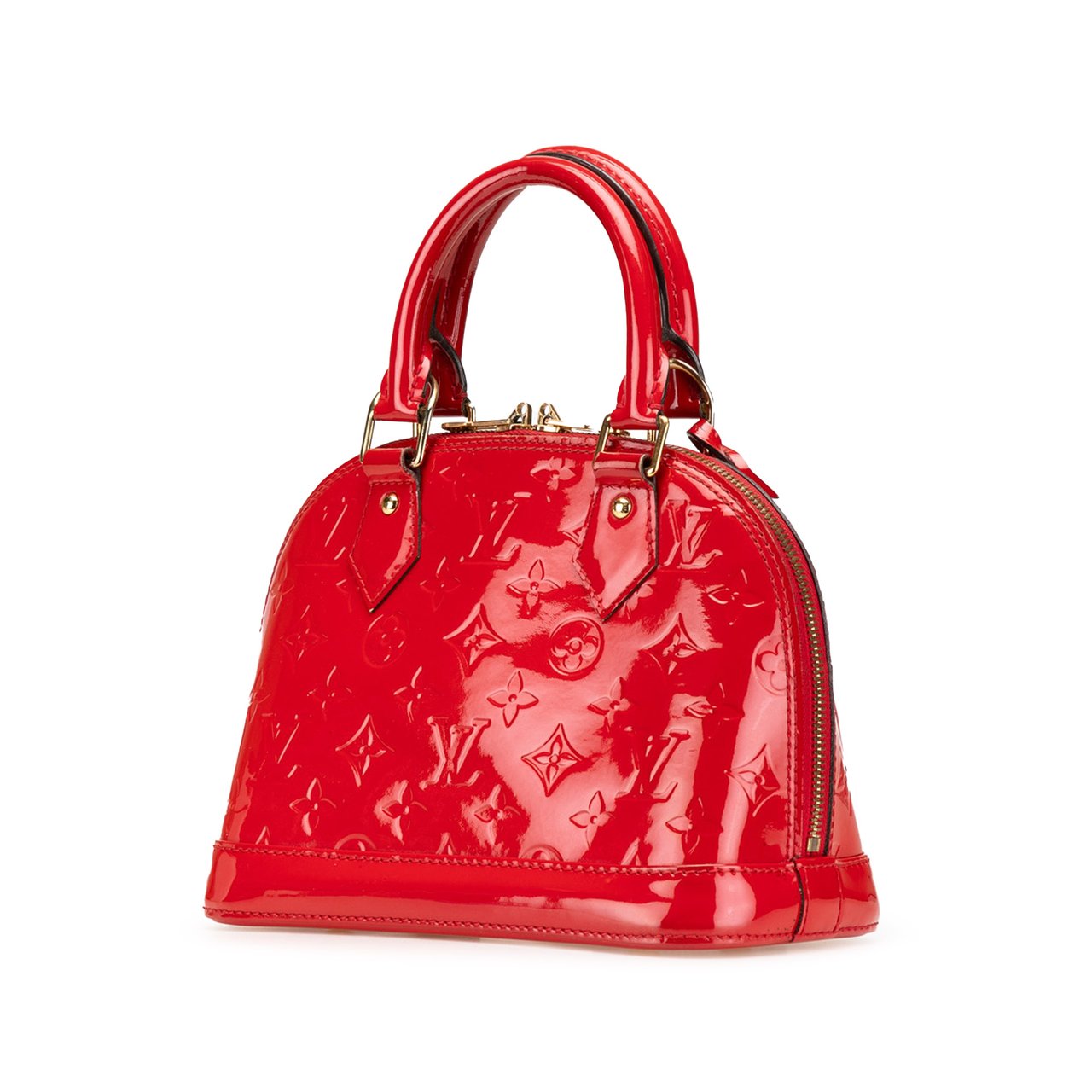 Louis Vuitton Monogram Vernis Alma BB Rood