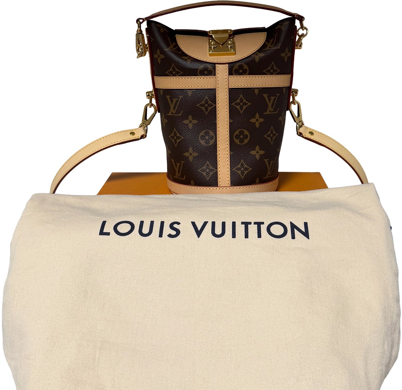 Louis Vuitton Duffle Bag Monogram Canvas M43587 2021 Bruin