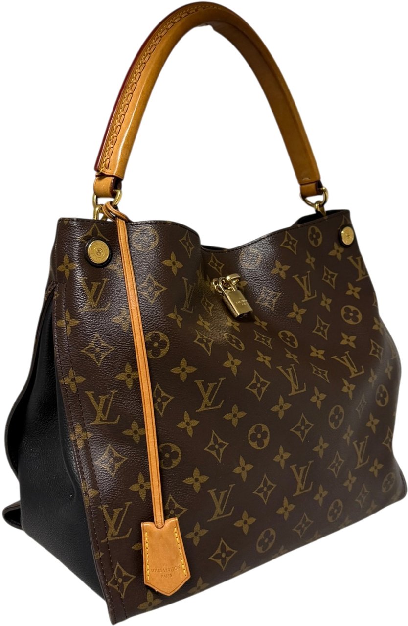 Louis Vuitton Gaia Monogram Canvas Shoulder Bag / good Bruin