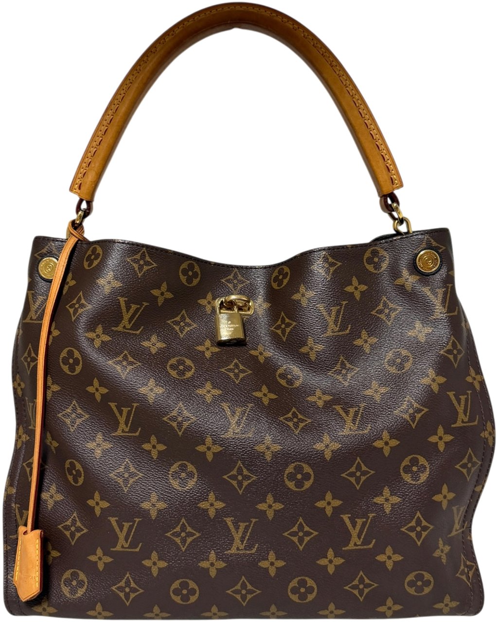 Louis Vuitton Gaia Monogram Canvas Shoulder Bag / good Bruin