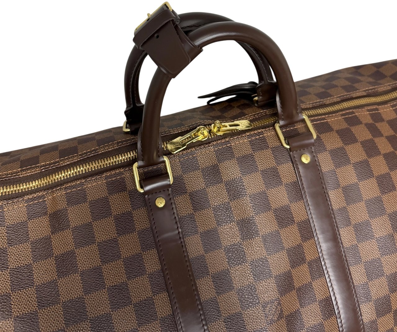 Louis Vuitton Keepall 55 Damier Ebene N41414 2022 / sehr gut Bruin