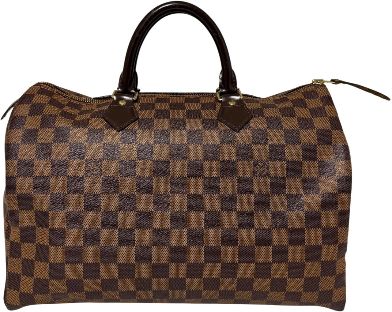 Louis Vuitton Speedy 35 Damier Ebene Canvas N41523 2012 / gut Bruin