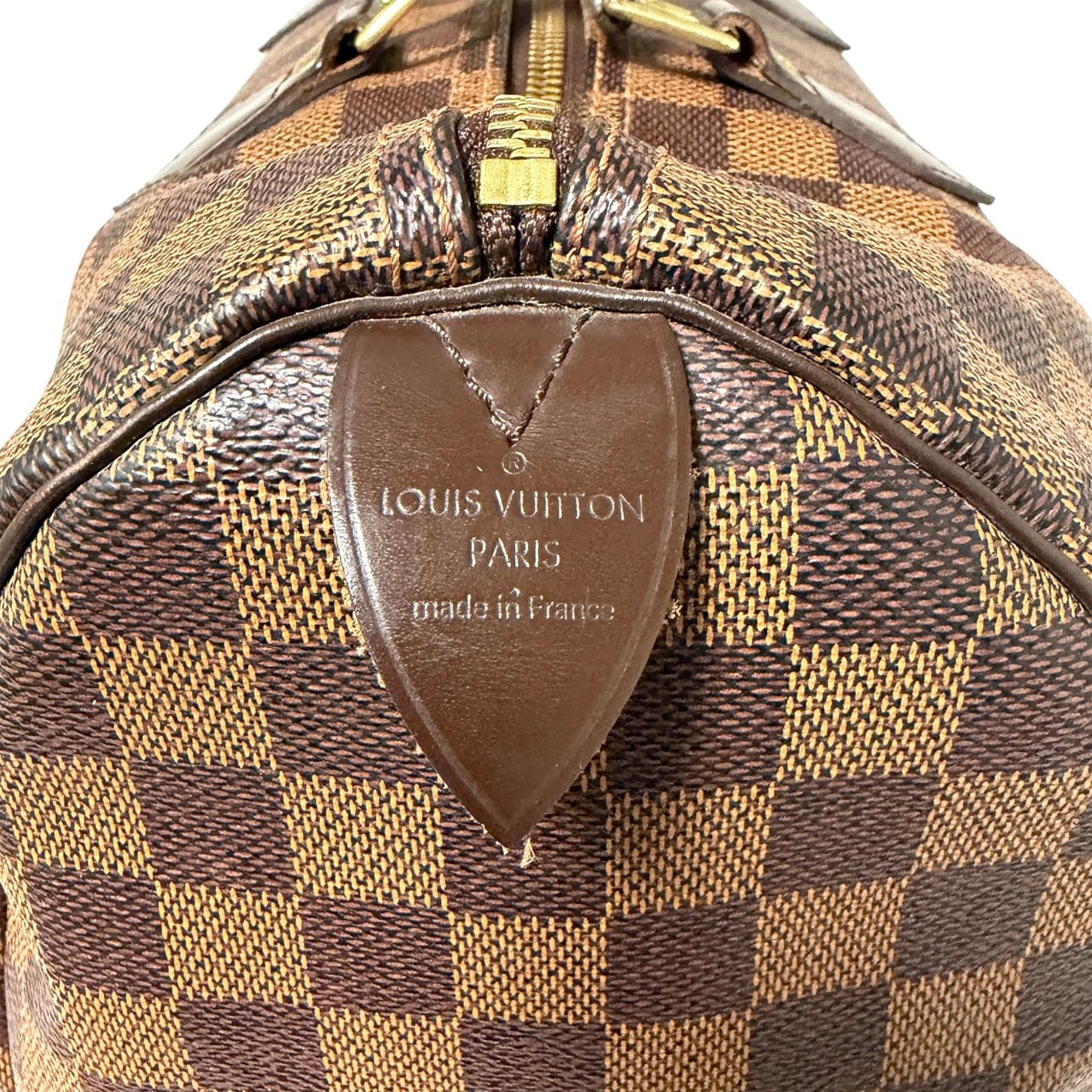 Louis Vuitton Speedy 35 Damier Ebene Canvas N41523 2012 / gut Bruin