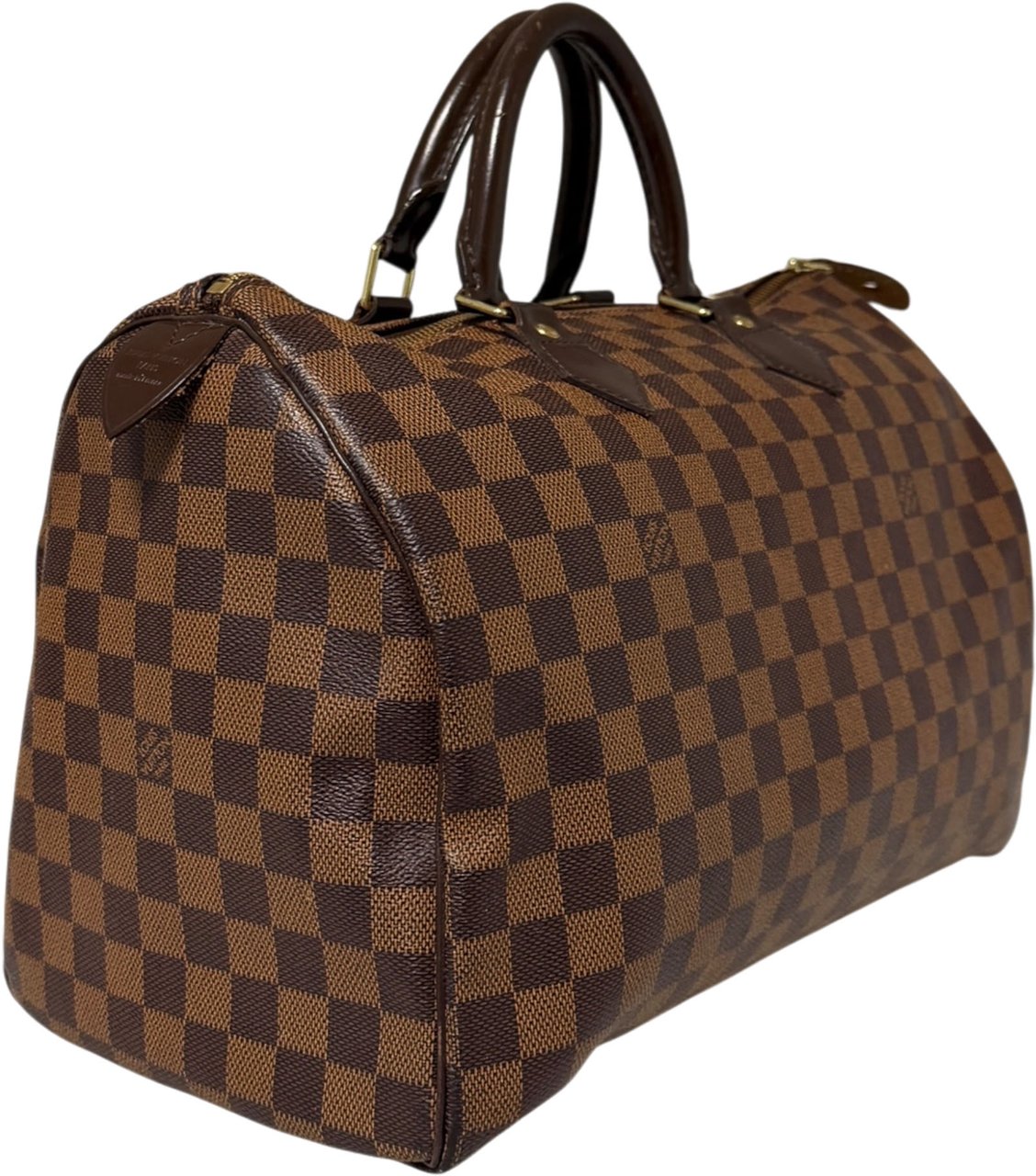 Louis Vuitton Speedy 35 Damier Ebene Canvas N41523 2012 / gut Bruin