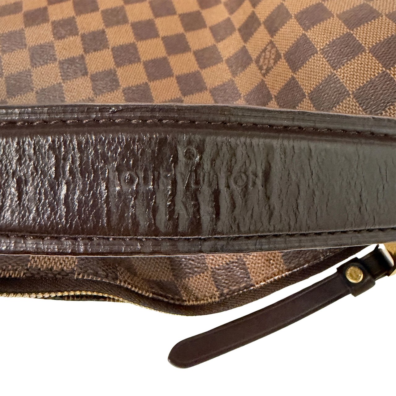 Louis Vuitton Duomo Hobo Bag Damier Ebene Fullset / gut Bruin