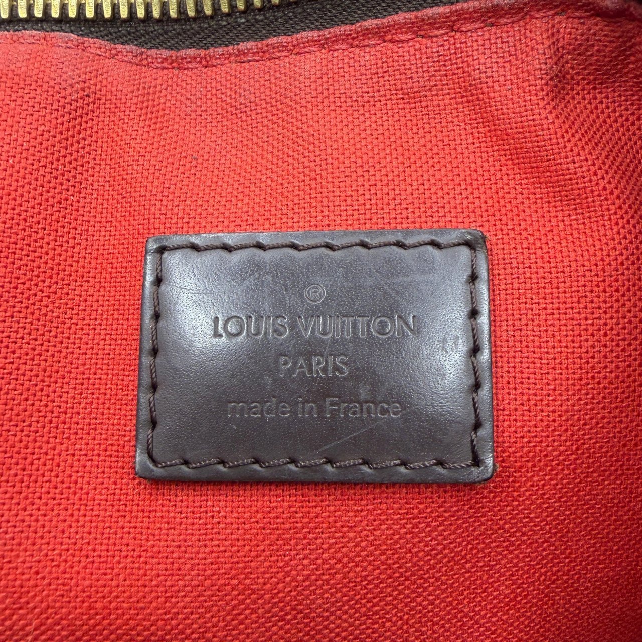 Louis Vuitton Duomo Hobo Bag Damier Ebene Fullset / gut Bruin