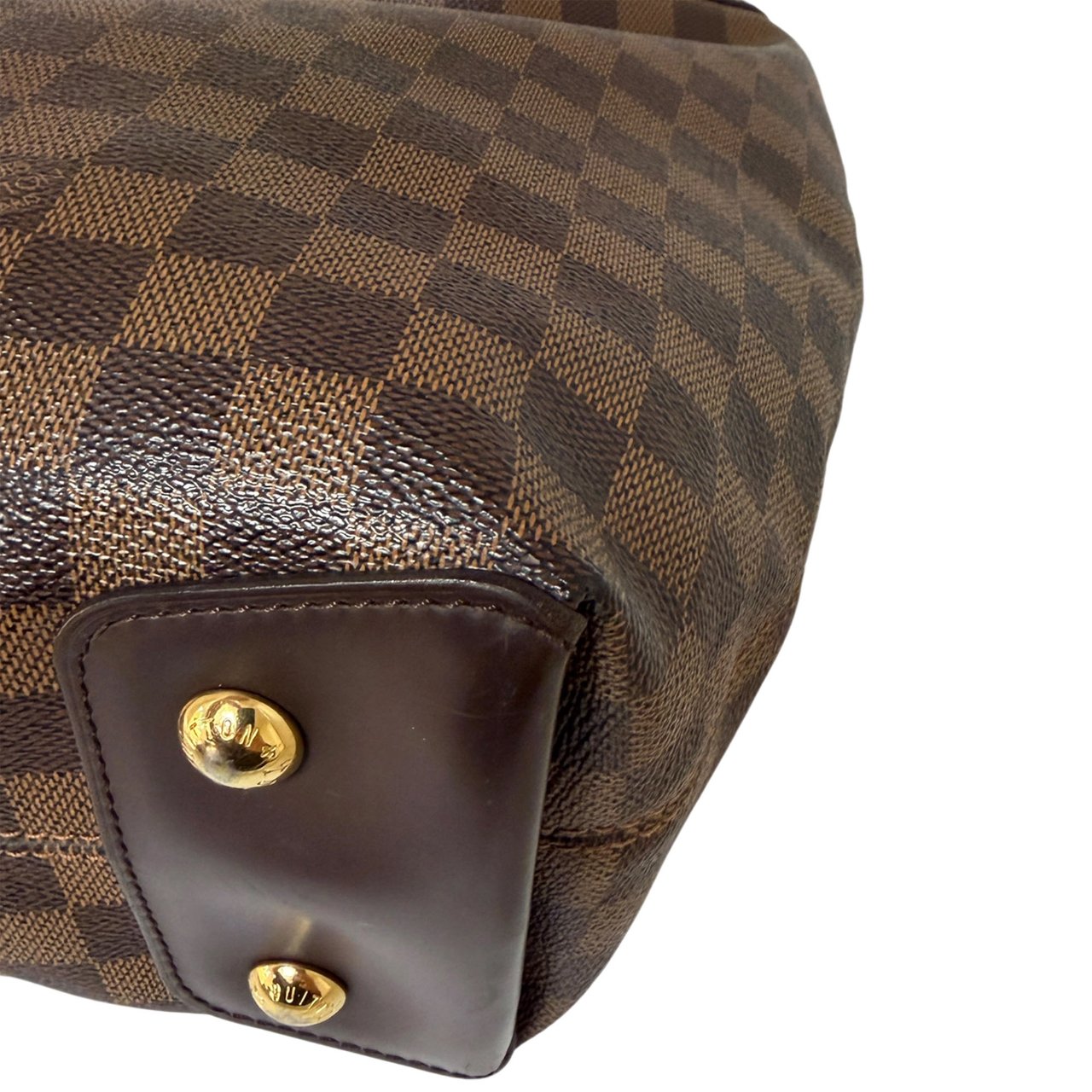Louis Vuitton Duomo Hobo Bag Damier Ebene Fullset / gut Bruin