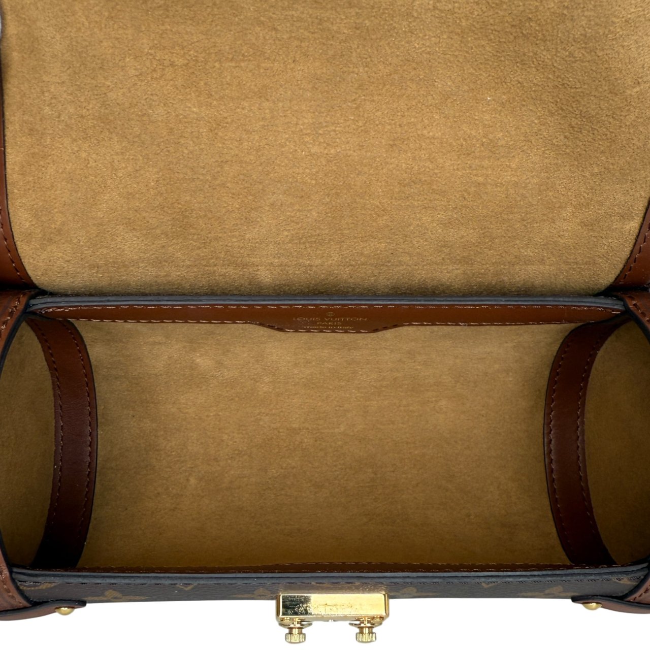 Louis Vuitton Papillon Trunk Monogram Canvas M57835 Fullset / sehr gut Bruin