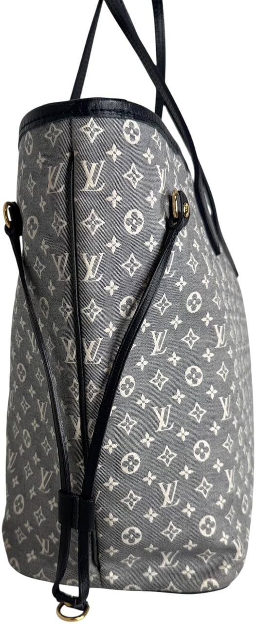 Louis Vuitton Neverfull Monogram Idylle MM / sehr gut Blauw