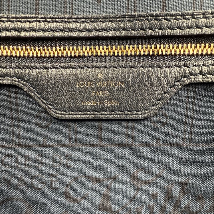 Louis Vuitton Neverfull Monogram Idylle MM / sehr gut Blauw