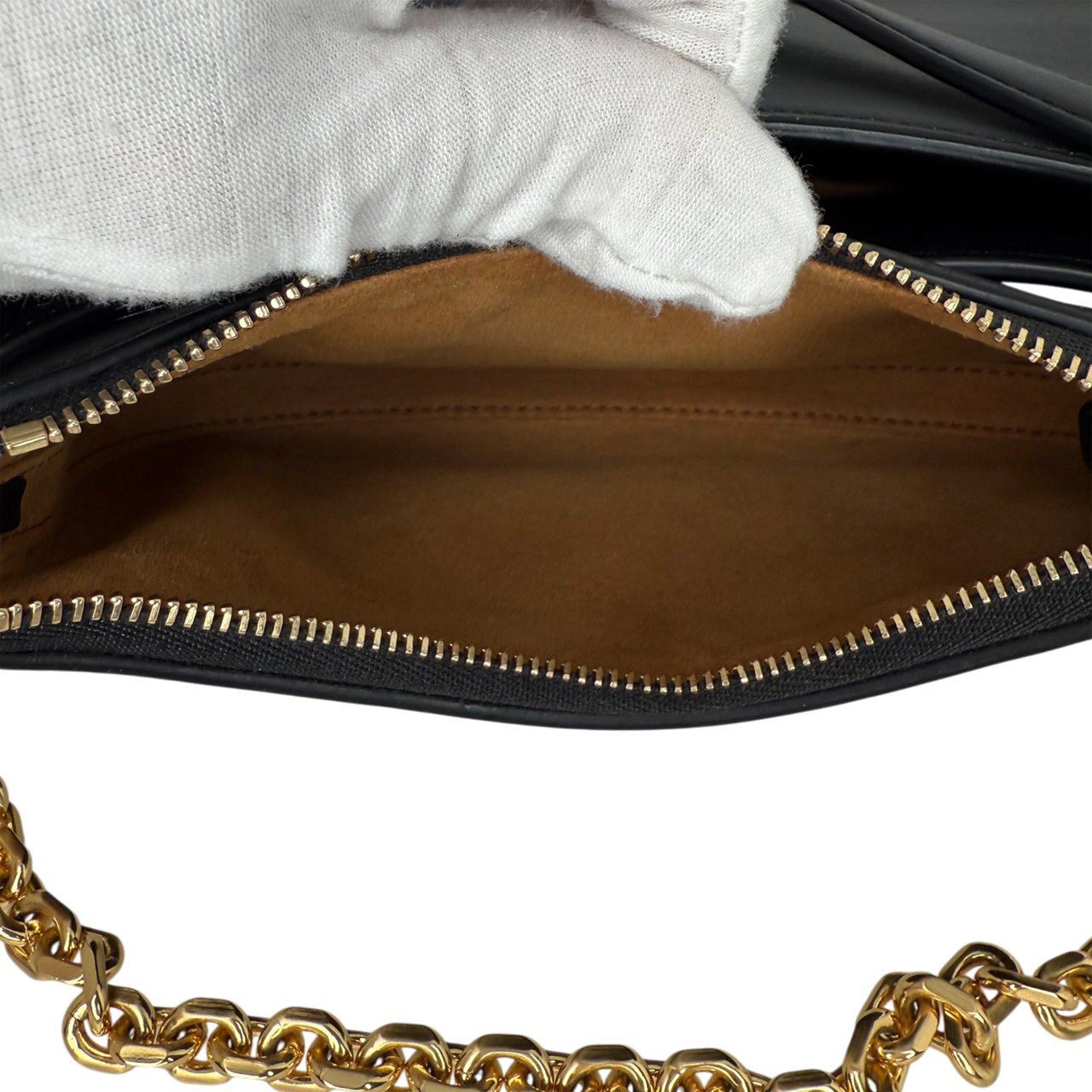 Louis Vuitton MCM Mode Travia mittelgroße Schultertasche Leder schwarz / neuwertig Zwart