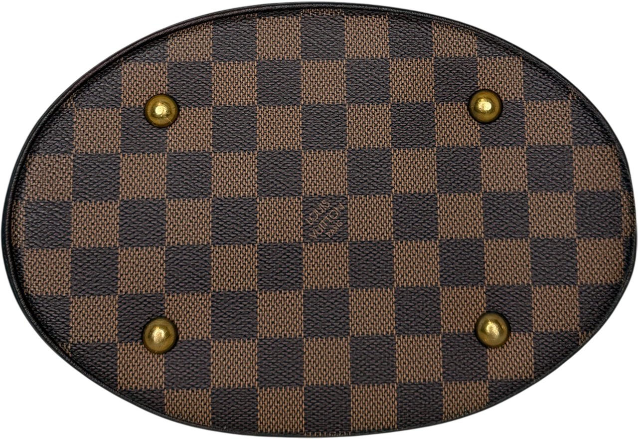 Louis Vuitton Marais Bucket Damier Ebene / sehr gut Bruin