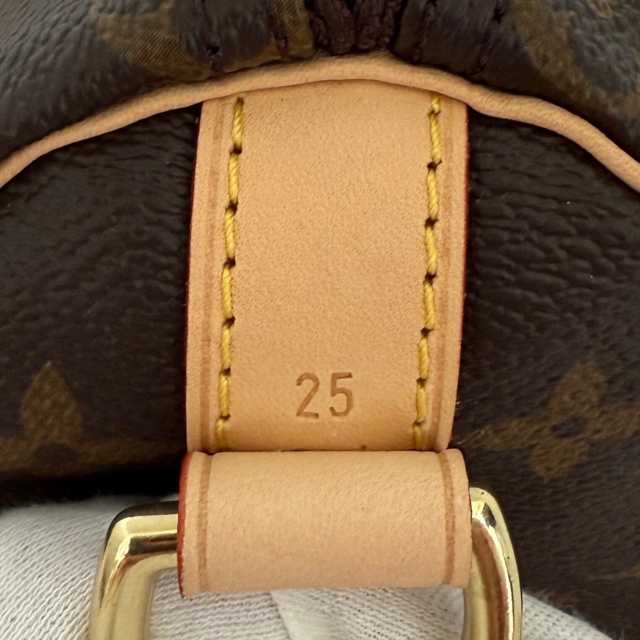 Louis Vuitton Speedy 25 Bandouliere Monogram Canvas 2025 / neuwertig Bruin