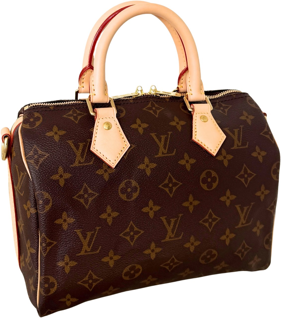 Louis Vuitton Speedy 25 Bandouliere Monogram Canvas 2025 / neuwertig Bruin