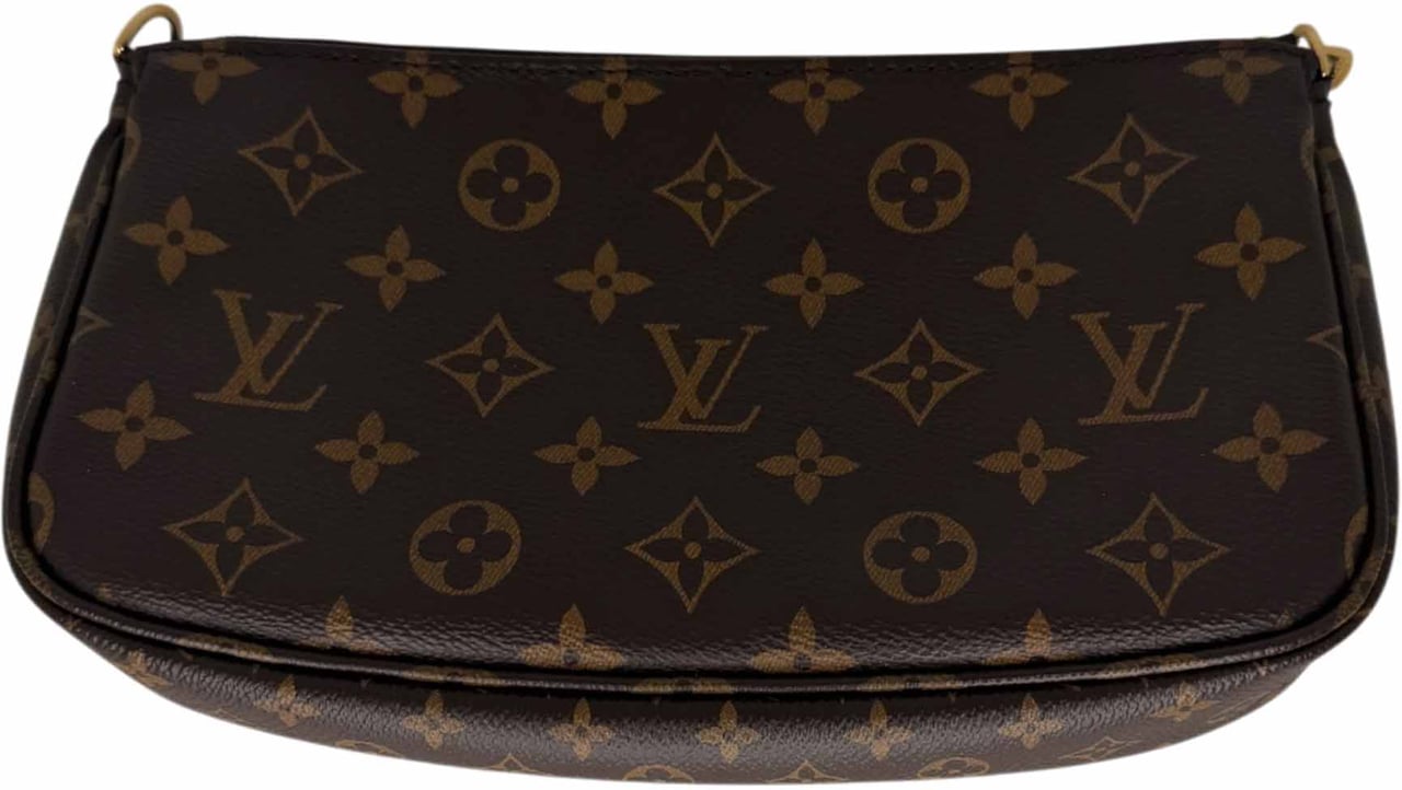 Louis Vuitton Multi Pochette Accessoires Monogram Canvas Khaki M44813 Bruin